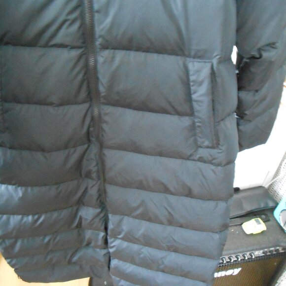 LANDS' END COAT-PARKA-DOWN FILLED-BLACK-WOMEN'S SIZE L - Picture 7 of 8